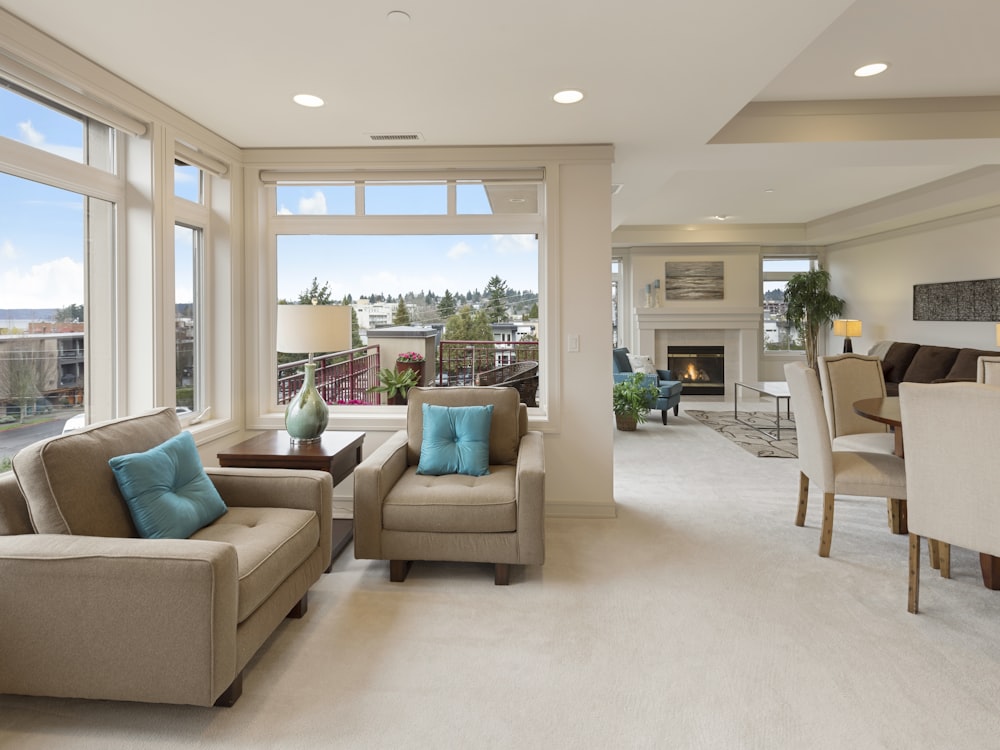 Residential flat interior ready to let